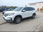 2020 Honda Pilot Ex-l Белый vin: 5FNYF6H5XLB036756