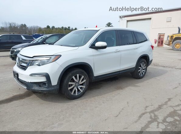 5FNYF6H5XLB036756 2020 HONDA PILOT Белый Передняя левая четверть
