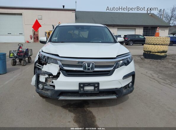 5FNYF6H5XLB036756 2020 HONDA PILOT Белый Вид панели приборов