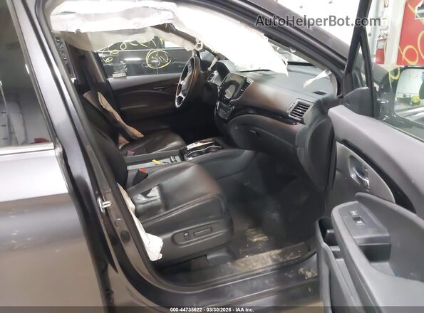 5FNYF6H62NB093979 2022 HONDA PILOT Серый Вид салона спереди
