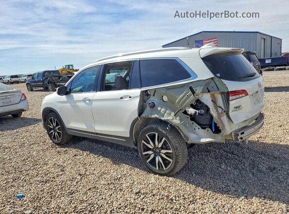 5FNYF6H68KB002323 2019 HONDA PILOT Белый Задняя левая четверть