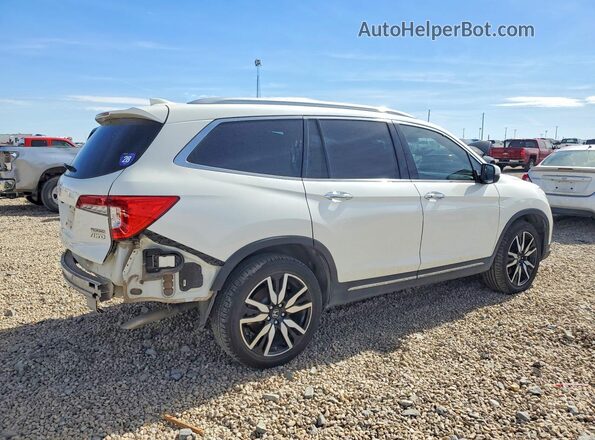 5FNYF6H68KB002323 2019 HONDA PILOT Белый Задняя правая четверть
