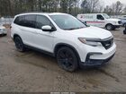 2021 Honda Pilot Awd Black Edition White vin: 5FNYF6H75MB020161