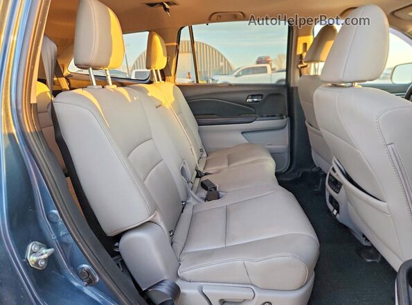 5FNYF6H93KB057093 2019 HONDA PILOT Зеленый Вид задней части салона