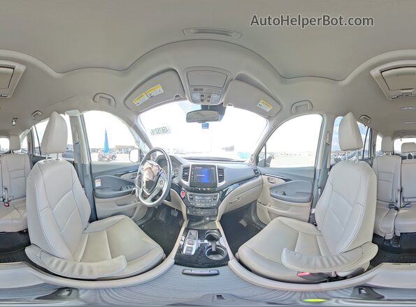 5FNYF6H97HB068929 2017 HONDA PILOT Белый Вид наклейки с VIN-кодом