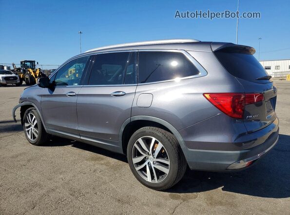 5FNYF6H97JB048959 2018 HONDA PILOT Gray Tył lewy