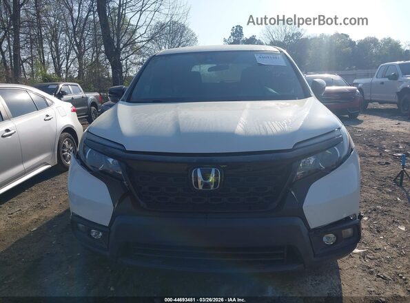 5FNYF7H25MB012877 2021 HONDA PASSPORT White Вид щитка приладів