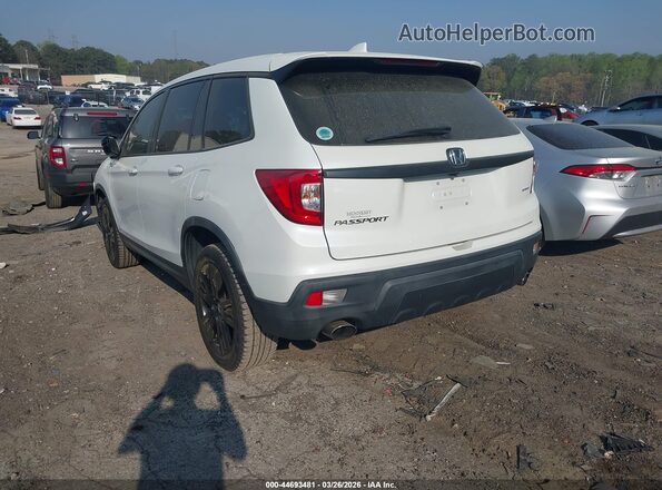 5FNYF7H25MB012877 2021 HONDA PASSPORT White Задня ліва чверть