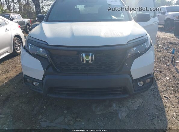 5FNYF7H25MB012877 2021 HONDA PASSPORT White Вид спереду