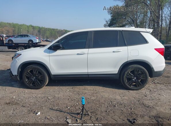 5FNYF7H25MB012877 2021 HONDA PASSPORT White Панорамний вид салону 360°