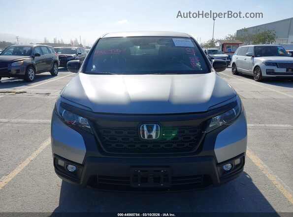 5FNYF7H27KB008049 2019 HONDA PASSPORT Серебряный Вид щитка приборов