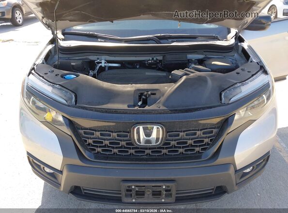 5FNYF7H27KB008049 2019 HONDA PASSPORT Серебряный Вид сзади