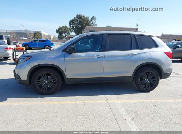 5FNYF7H27KB008049 2019 HONDA PASSPORT Серебряный Панорамный вид салона 360°