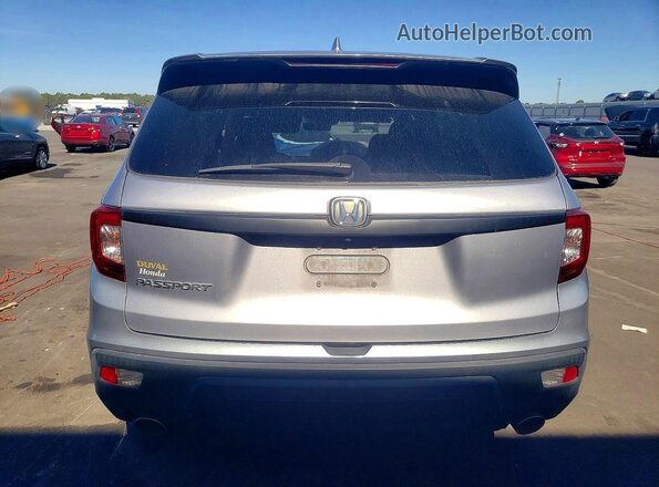 5FNYF7H52LB006544 2020 HONDA PASSPORT Silver Rear view