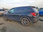 2019 Honda Passport Exl Черный vin: 5FNYF7H56KB010501