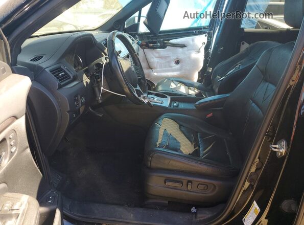 5FNYF7H56KB010501 2019 HONDA PASSPORT Черный Вид салона спереди