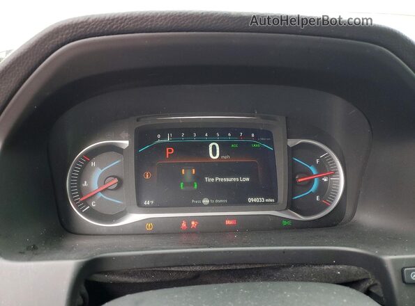 5FNYF7H58KB006224 2019 HONDA PASSPORT Темно-бордовый Вид щитка приборов