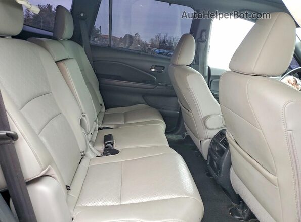 5FNYF7H58KB006224 2019 HONDA PASSPORT Темно-бордовый Вид задней части салона