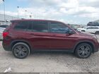 2021 Honda Passport 2wd Ex-l Red vin: 5FNYF7H58MB010356