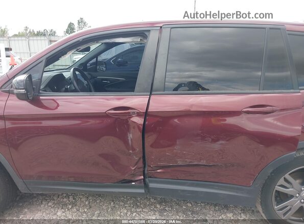 5FNYF7H58MB010356 2021 HONDA PASSPORT Red 
