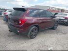 2021 Honda Passport 2wd Ex-l Red vin: 5FNYF7H58MB010356