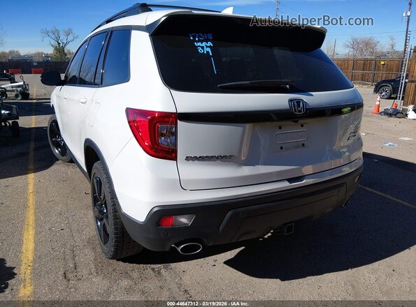 5FNYF8H02KB028066 2019 HONDA PASSPORT Белый Задняя левая четверть