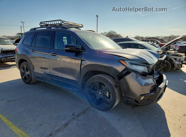 5FNYF8H07KB015717 2019 HONDA PASSPORT Угольный Передняя правая четверть