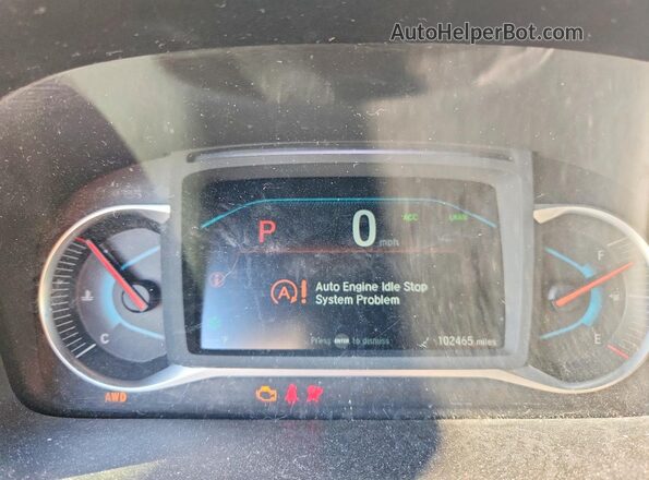 5FNYF8H07KB015717 2019 HONDA PASSPORT Угольный Вид щитка приборов