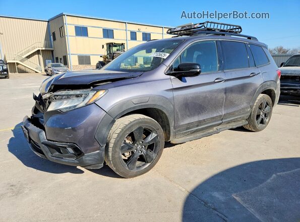 5FNYF8H07KB015717 2019 HONDA PASSPORT Угольный Передняя левая четверть