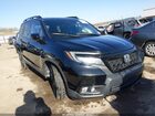 2021 Honda Passport Awd Elite Black vin: 5FNYF8H08MB017348