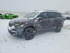 2021 Honda Passport Elite Gray vin: 5FNYF8H08MB034697