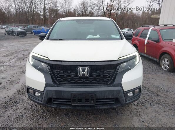 5FNYF8H25KB013756 2019 HONDA PASSPORT Белый Вид щитка приборов