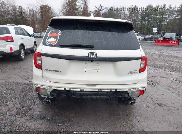5FNYF8H25KB013756 2019 HONDA PASSPORT Белый 