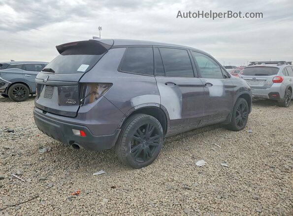 5FNYF8H26MB020699 2021 HONDA PASSPORT Gray Задня права чверть