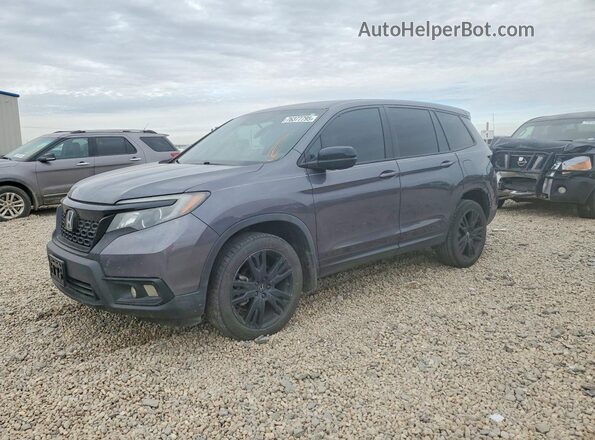 5FNYF8H26MB020699 2021 HONDA PASSPORT Gray Передня ліва чверть