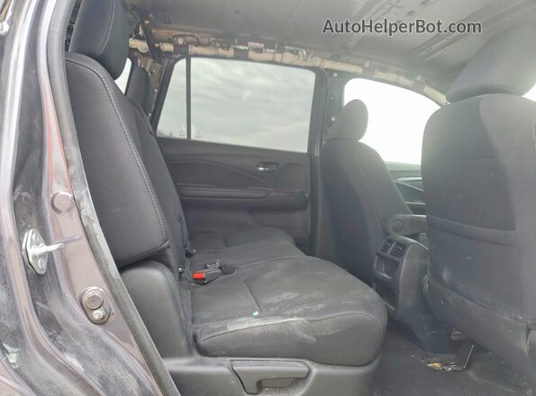 5FNYF8H26MB020699 2021 HONDA PASSPORT Gray Вид задньої частини салону