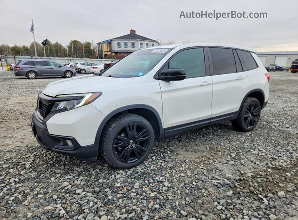 5FNYF8H26MB021285 2021 HONDA PASSPORT White Przód lewy