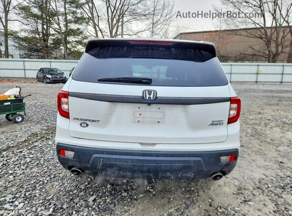 5FNYF8H26MB021285 2021 HONDA PASSPORT White Widok z tyłu