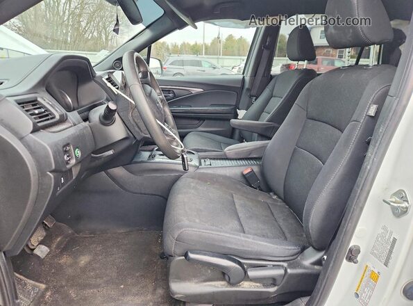 5FNYF8H26MB021285 2021 HONDA PASSPORT White Widok wnętrza z przodu