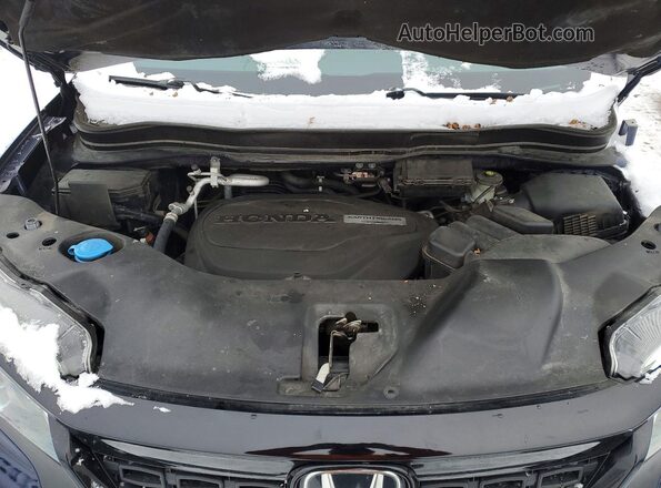 5FNYF8H27KB021745 2019 HONDA PASSPORT Blue Vista del compartimento del motor