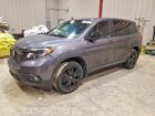 2021 Honda Passport Sport Серый vin: 5FNYF8H27MB020629