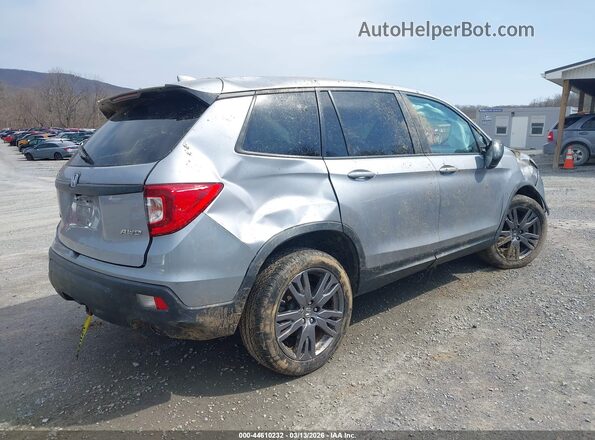 5FNYF8H52LB019574 2020 HONDA PASSPORT Серебряный Задняя правая четверть