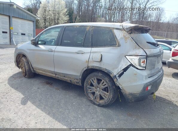 5FNYF8H52LB019574 2020 HONDA PASSPORT Серебряный Задняя левая четверть