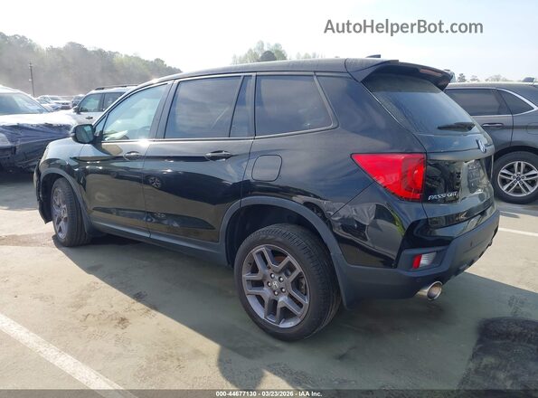 5FNYF8H52PB016275 2023 HONDA PASSPORT Черный Задняя левая четверть