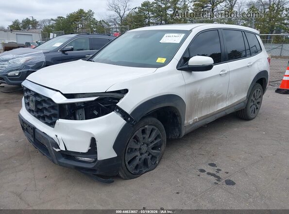 5FNYF8H53PB024286 2023 HONDA PASSPORT White Vista tres cuartos delantera izquierda