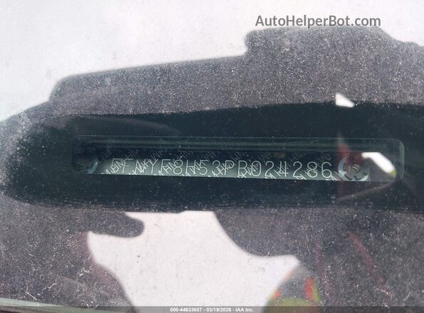 5FNYF8H53PB024286 2023 HONDA PASSPORT White 