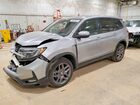 2022 Honda Passport Exl Silver vin: 5FNYF8H55NB022486