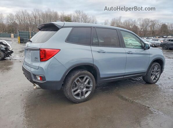 5FNYF8H56PB005909 2023 HONDA PASSPORT Синий Задняя правая четверть