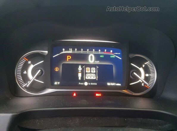 5FNYF8H56PB005909 2023 HONDA PASSPORT Синий Вид щитка приборов