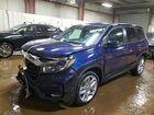 2024 Honda Passport Exl Blue vin: 5FNYF8H56RB012703